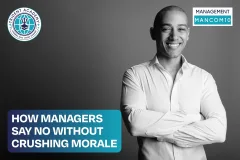 How Managers Say No Without Crushing Morale