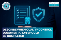 Describe When Quality Control Documentation Should Be Completed