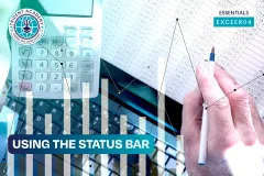 Using The Status Bar