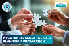 Negotiation Skills - Stage 1: Planning & Preparation