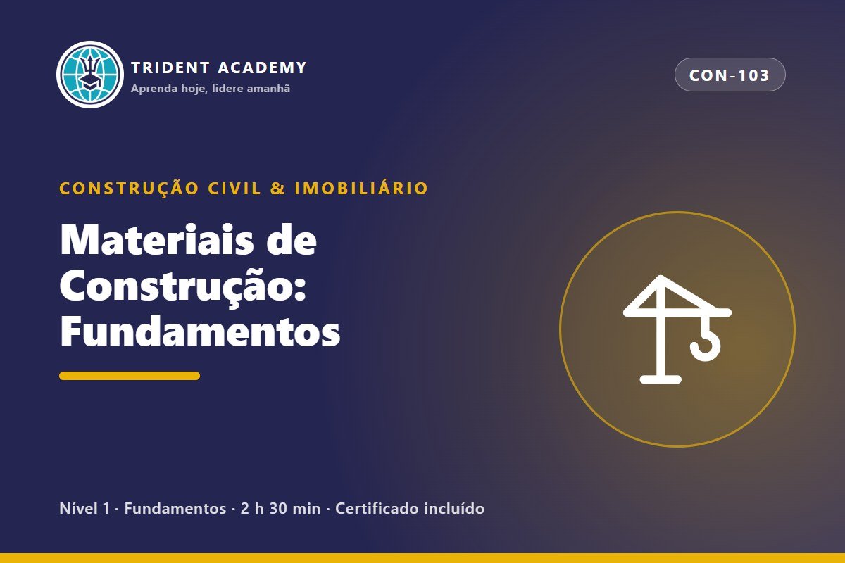 Materiais de Construção: Fundamentos
