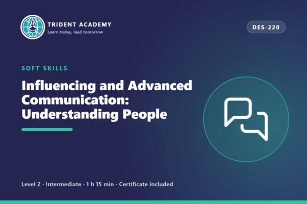 Influência e Comunicação Avançada: Compreender as Pessoas (curso em inglês)