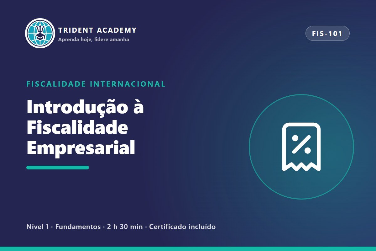 Introdução à Fiscalidade Empresarial