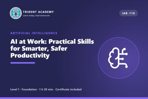 IA no Trabalho: Competências Práticas para uma Produtividade mais Inteligente e Segura