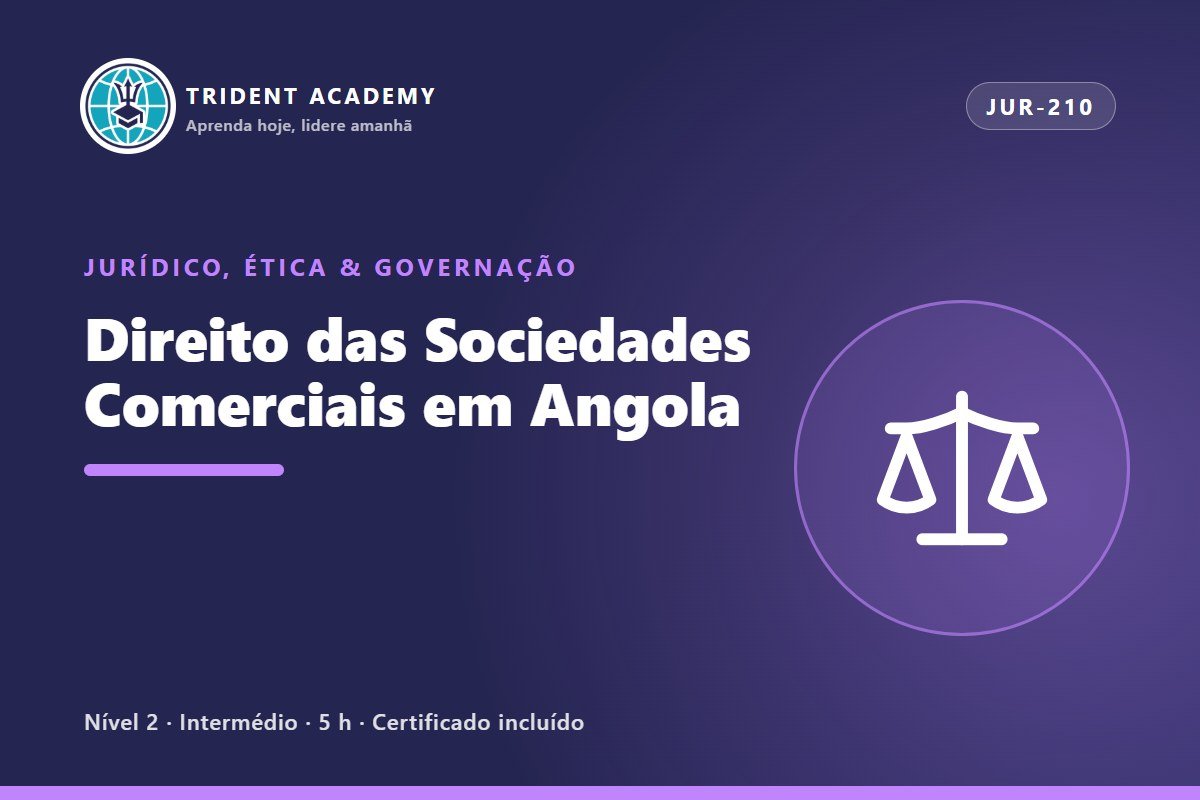Direito das Sociedades Comerciais em Angola
