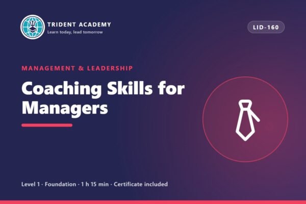 Coaching Skills for Managers