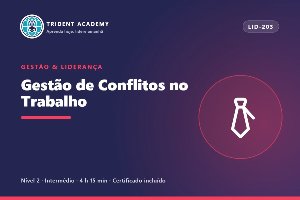 Gestão de Conflitos no Trabalho