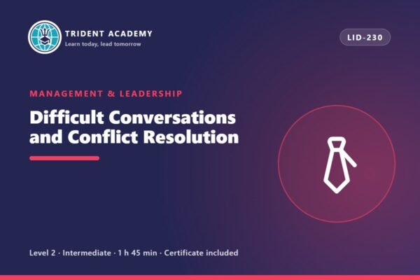 Difficult Conversations and Conflict Resolution
