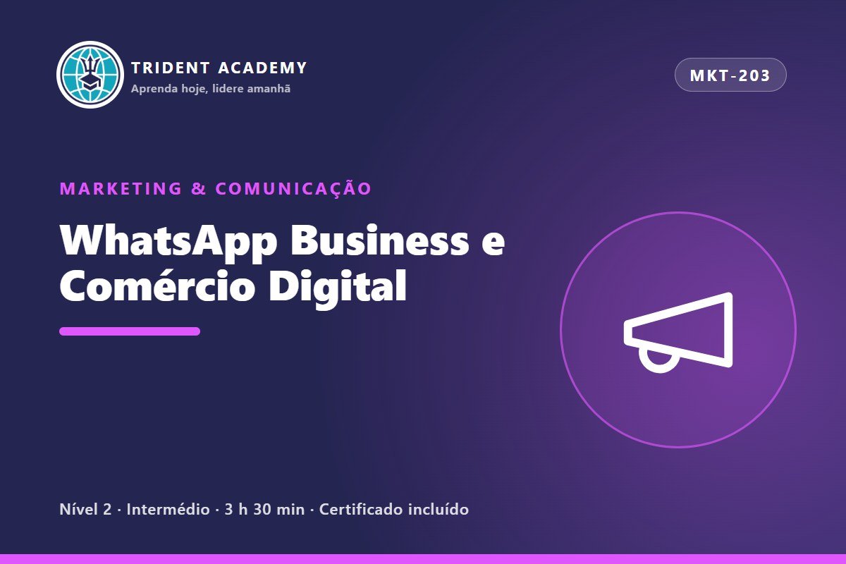 WhatsApp Business e Comércio Digital
