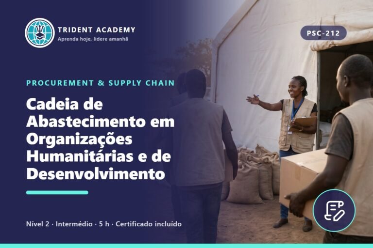 Cadeia de Abastecimento em Organizações Humanitárias e de Desenvolvimento