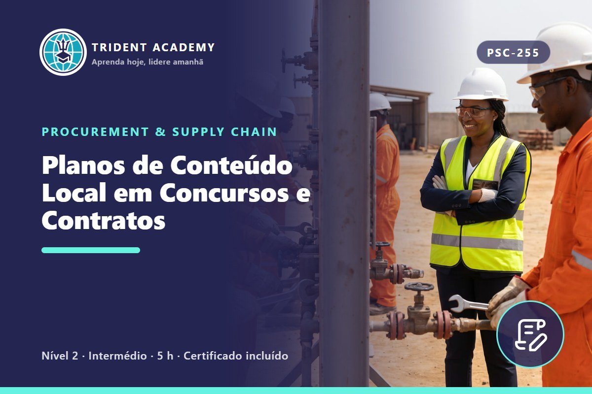 Local Content Plans in Tenders and Contracts