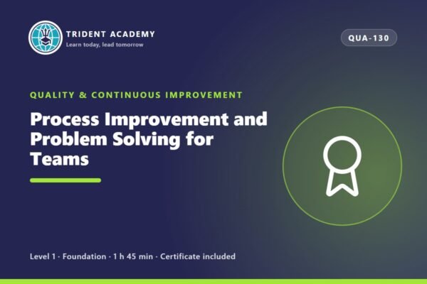 Process Improvement and Problem Solving for Teams