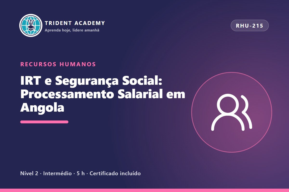 IRT e Segurança Social: Processamento Salarial em Angola