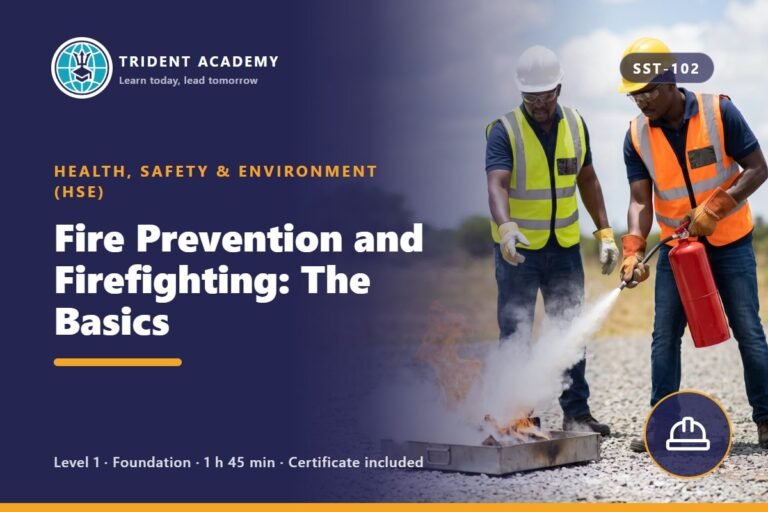 Fire Prevention and Firefighting: The Basics