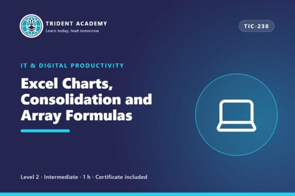 Excel Charts, Consolidation and Array Formulas
