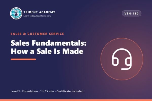 Sales Fundamentals: How a Sale Is Made