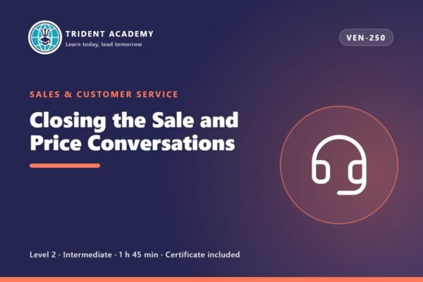 Fechar a Venda e Conversas sobre Preço (curso em inglês)