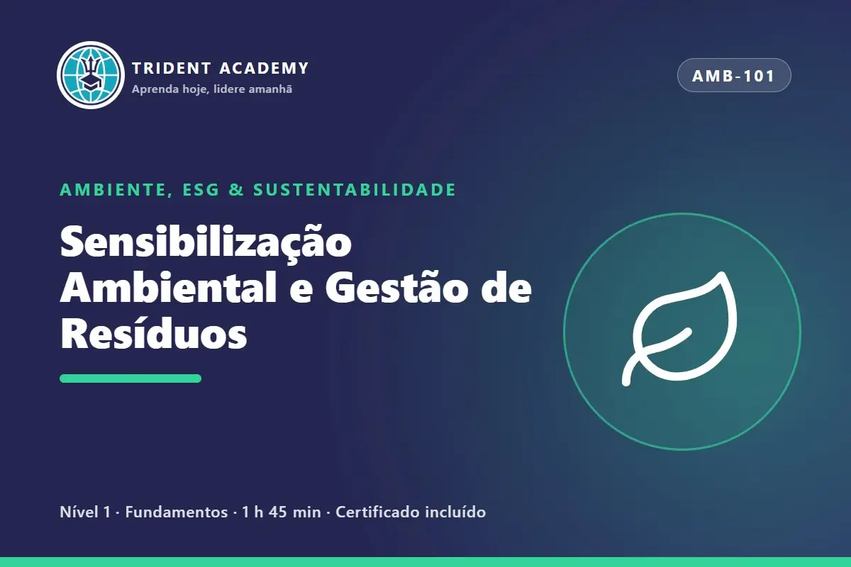 Sensibilização Ambiental e Gestão de Resíduos