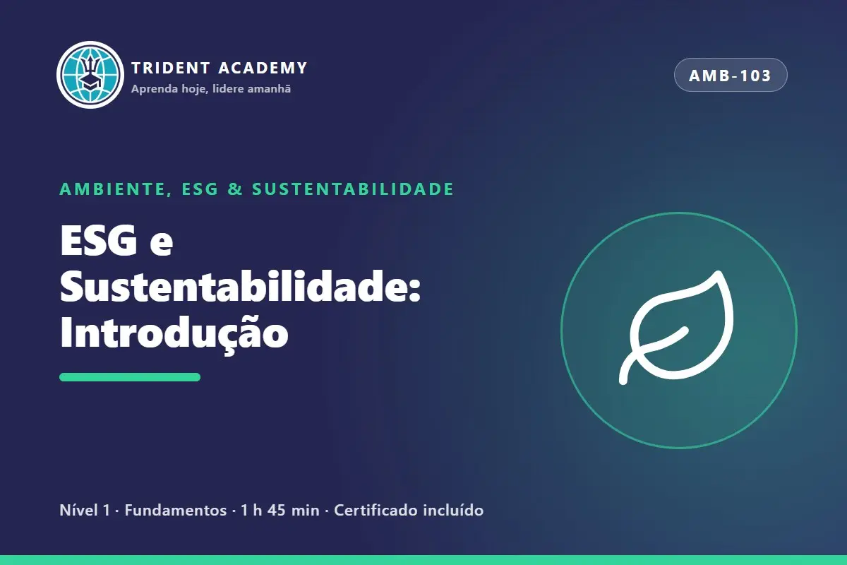 ESG e Sustentabilidade: Introdução