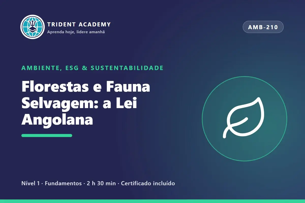 Florestas e Fauna Selvagem: a Lei Angolana