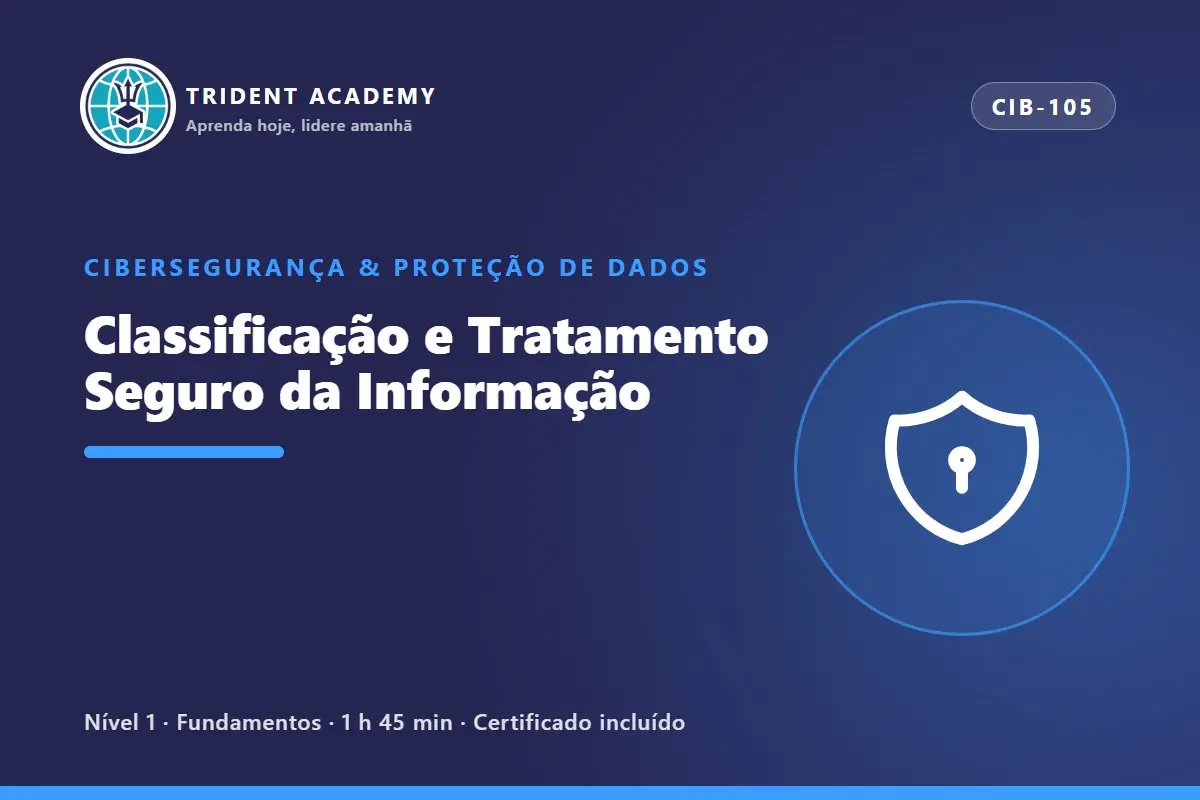 Classificação e Tratamento Seguro da Informação
