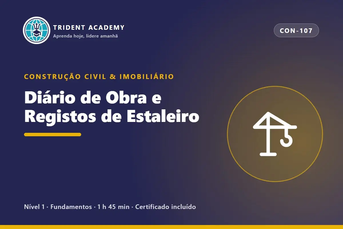 Diário de Obra e Registos de Estaleiro