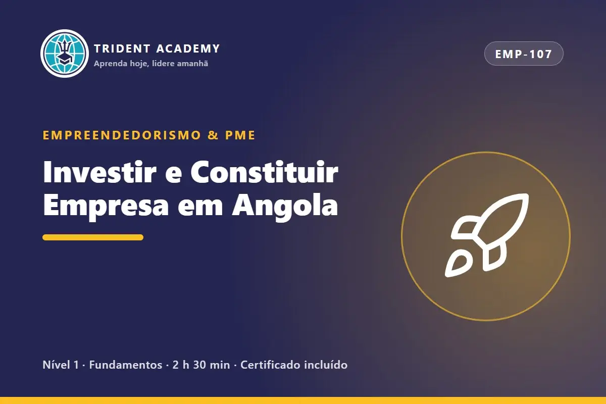 Investir e Constituir Empresa em Angola